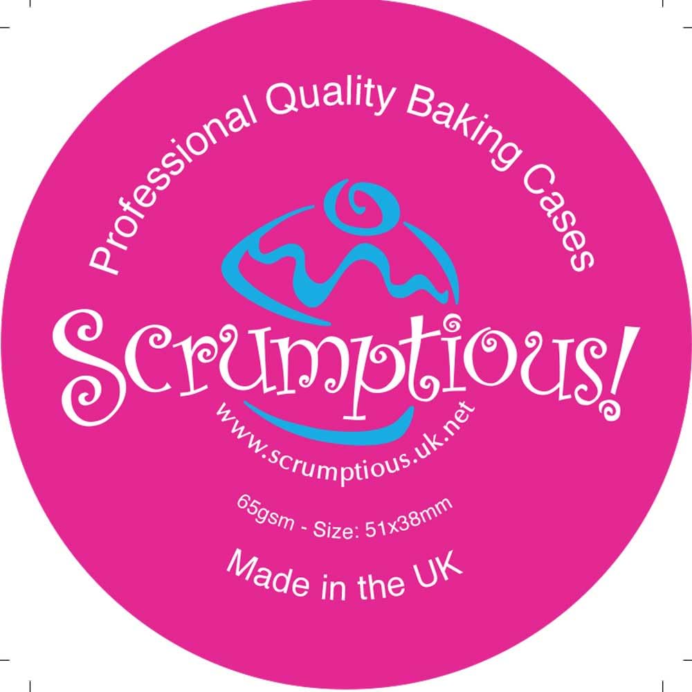 Scrumptious! Greaseproof Cupcake Cases - Holly Green | 65 GSM Paper | Pack of 24 5