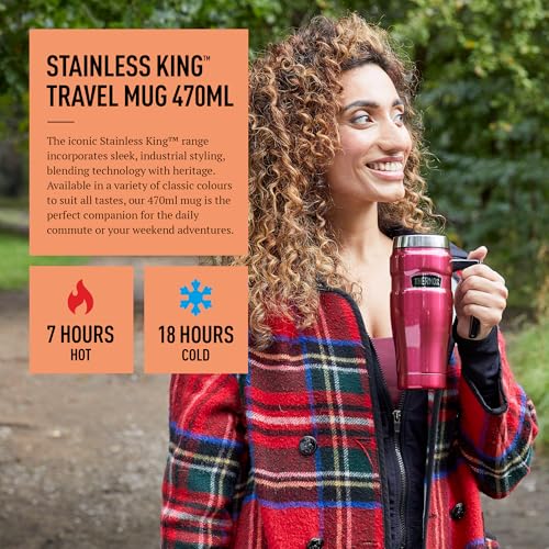 Thermos Stainless King Travel Mug - 470 ml Copper Vacuum Insulated Stainless Steel