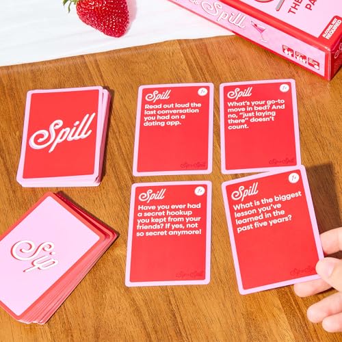 WHAT DO YOU MEME? Sip or Spill - Girls Night Party Game | 300 Cards | Ages 18+ 4
