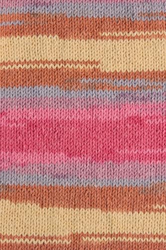 Utopia Crafts Re-Colour Yarn - 100g Sustainable Blend for Knitting & Crochet | Spring Blossom 3