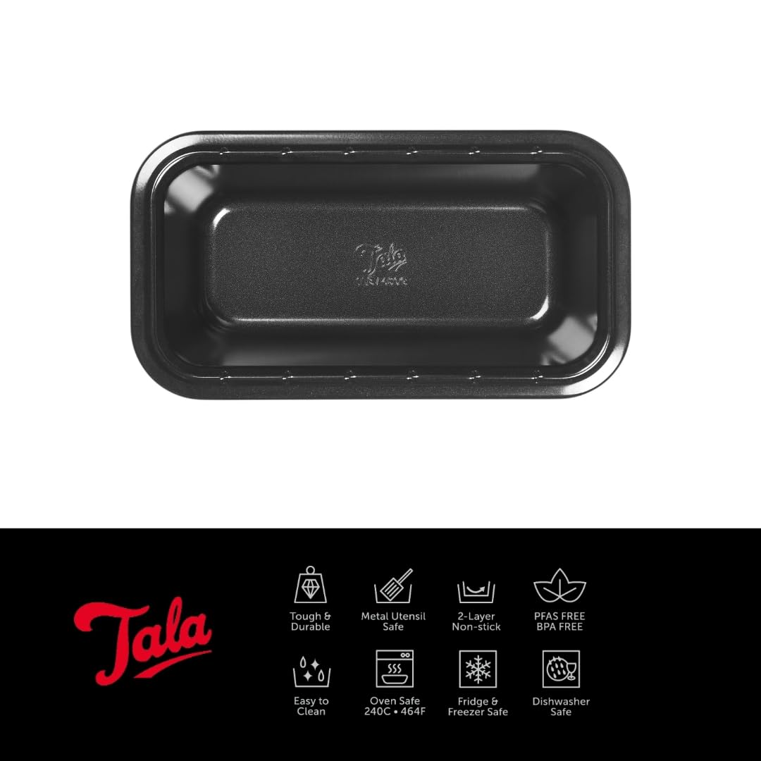 Tala Performance 1lb Loaf Pan - Professional Carbon Steel with Eclipse Non-Stick Coating 2