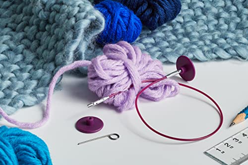 KnitPro Interchangeable Cable - 50cm Length | Resilient & Flexible Metal Construction | KP10561 5