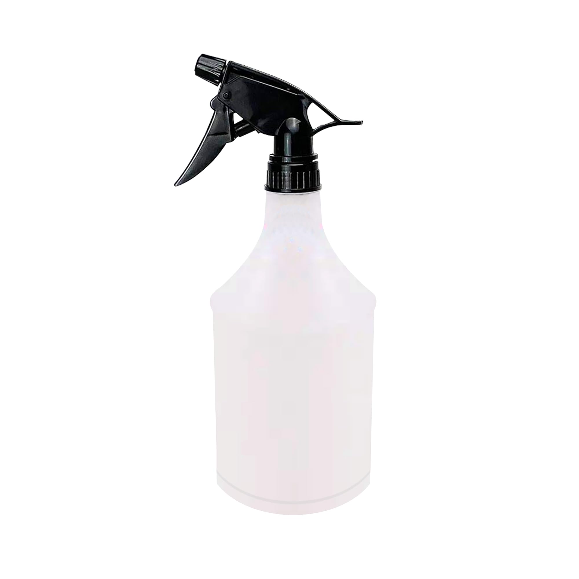 G4GADGET 1 Litre Plastic Spray Bottle - Clear, Leak Proof Trigger for Cleaning & Ironing