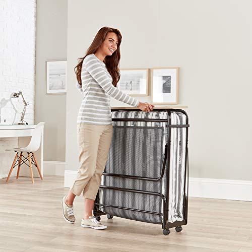JAY-BE Supreme Automatic Folding Bed with Rebound e-Fibre Mattress - Single Size, 160kg Max User Weight 2