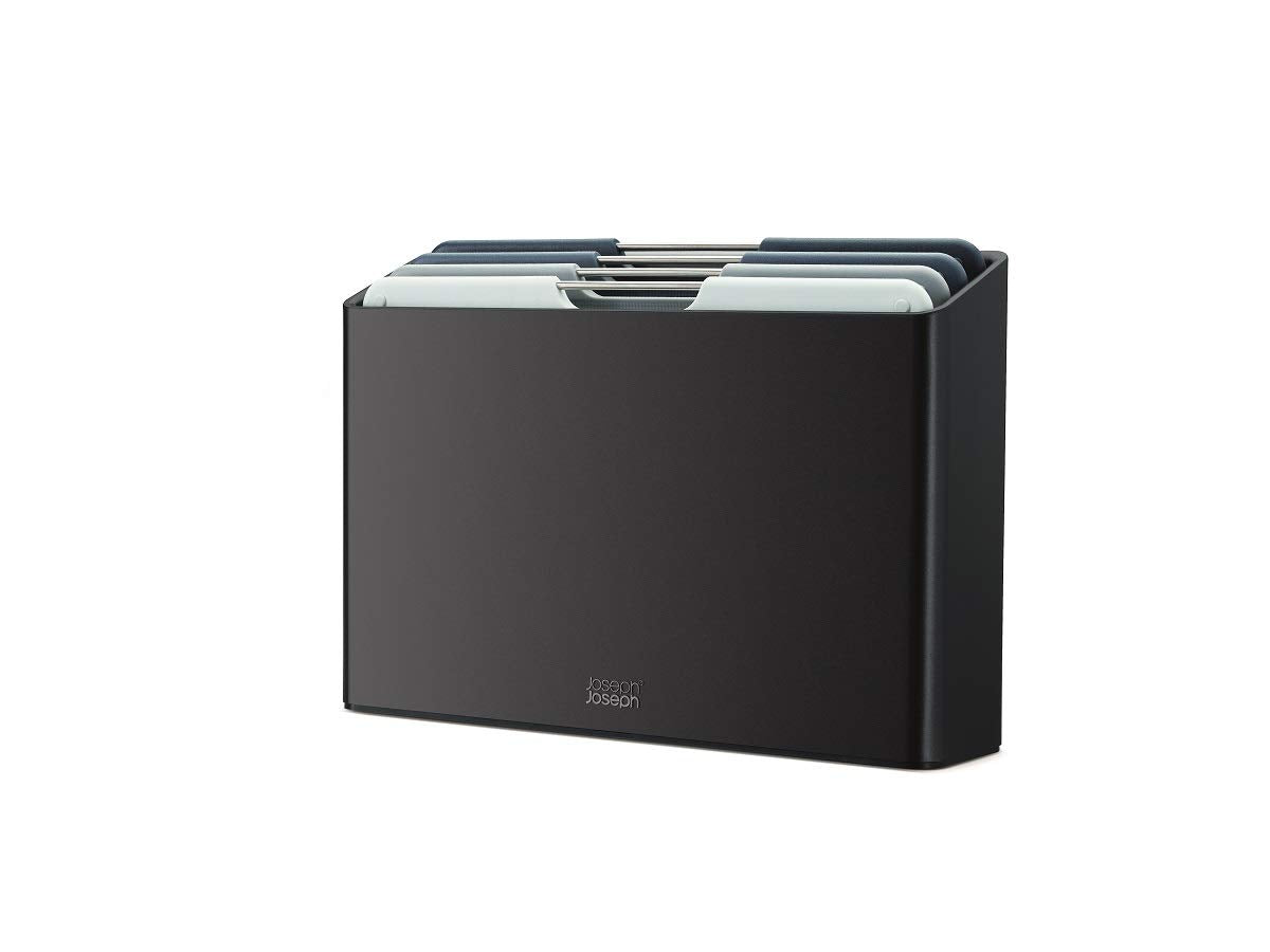 Joseph Joseph Folio 4-Piece Colour Coded Chopping Board Set with Slimline Storage Case 1