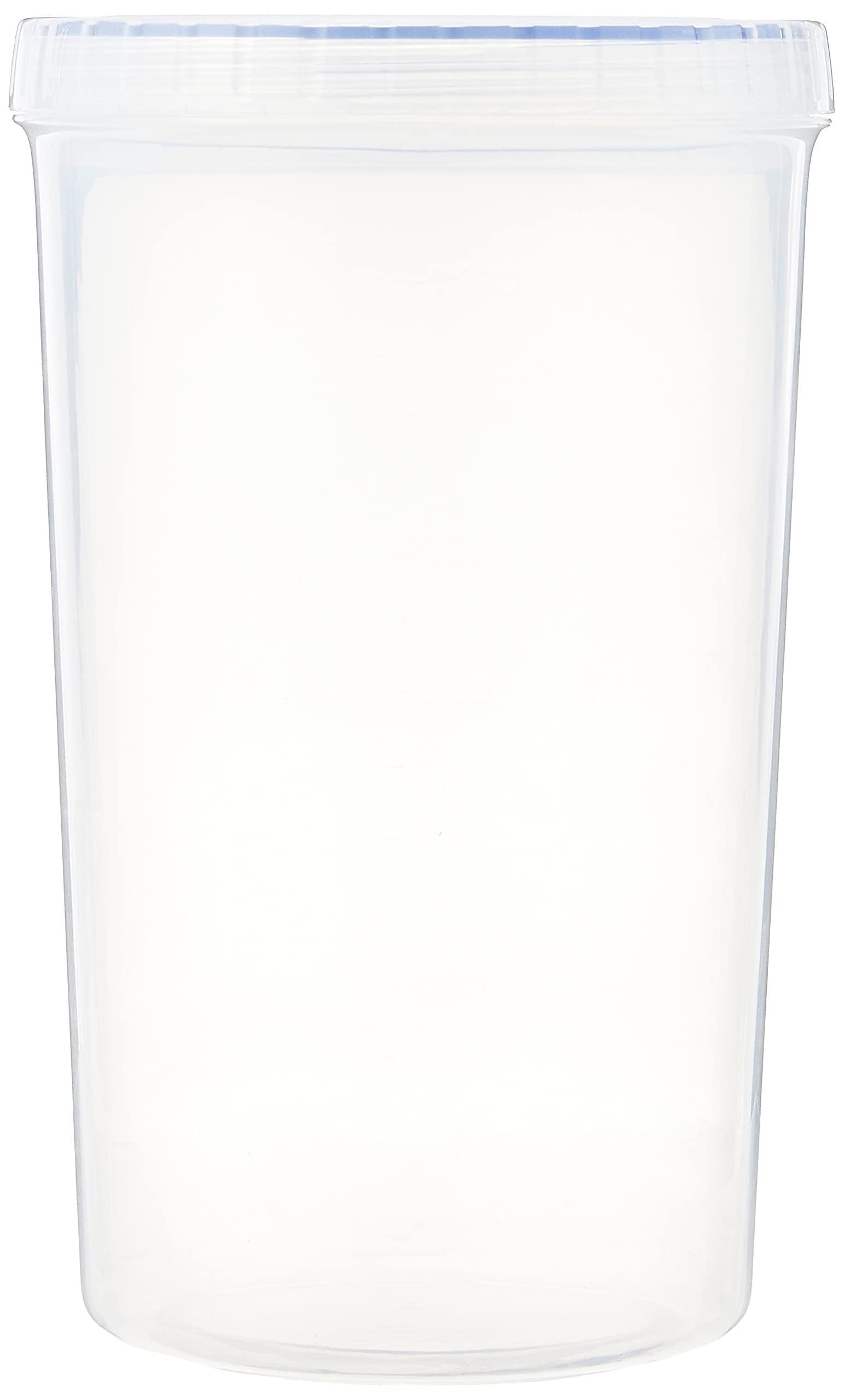 LocknLock Round 1.9L Food Storage Container - Airtight, Watertight, Microwave & Dishwasher Safe | 127x206mm 4