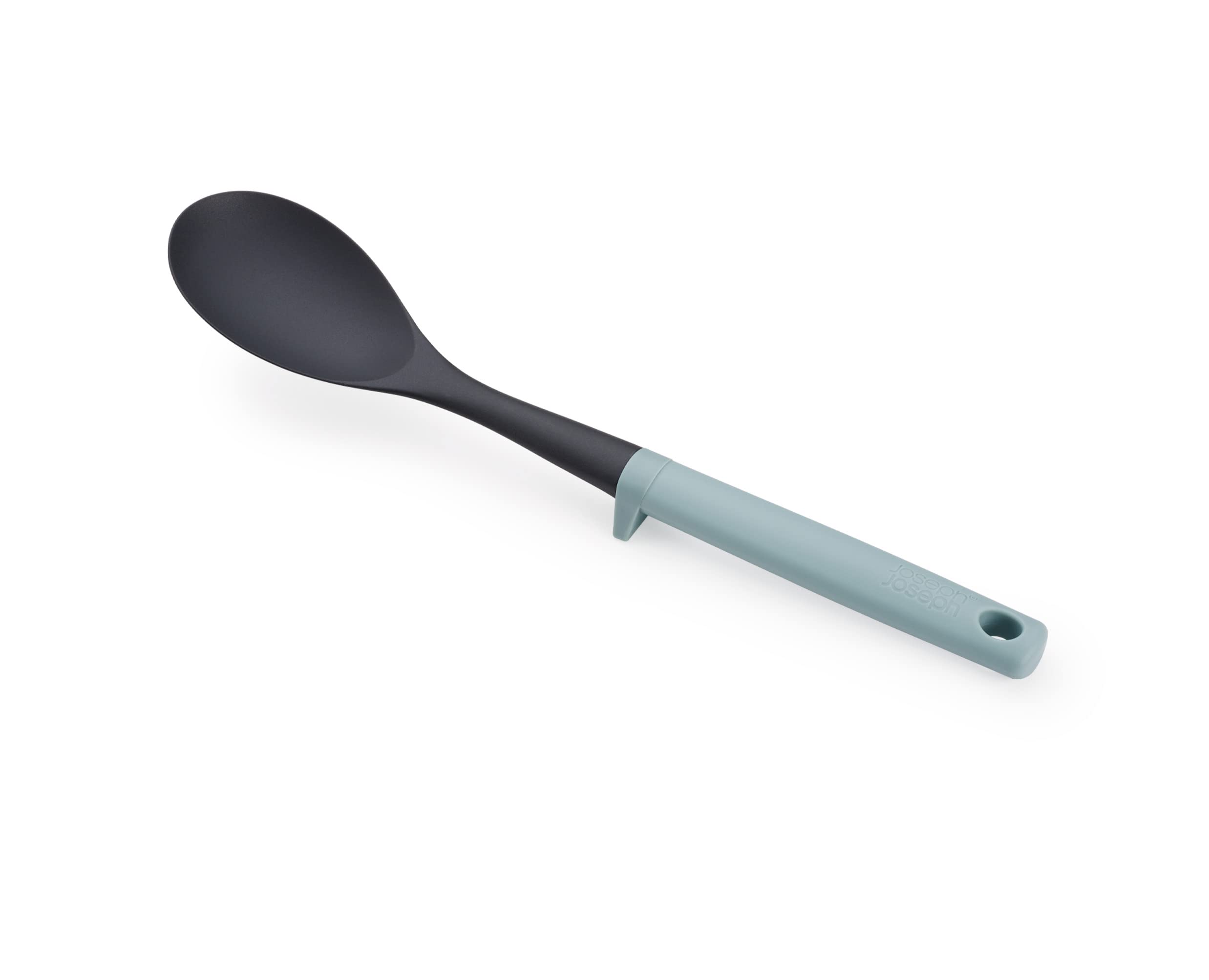 Joseph Joseph Duo Solid Cooking Spoon - Hygienic Design | Heat Resistant Nylon Head | Opal 1