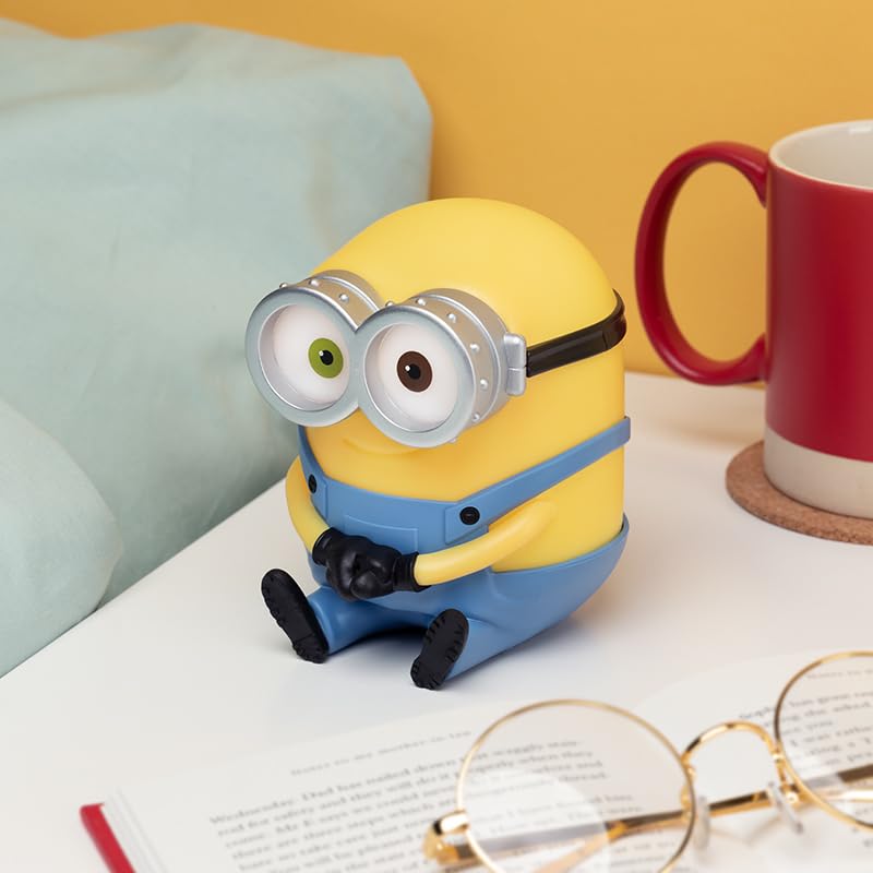 Paladone Minions Bob Light - Officially Licensed LED Figurine | 11cm Tall | Battery Powered 3