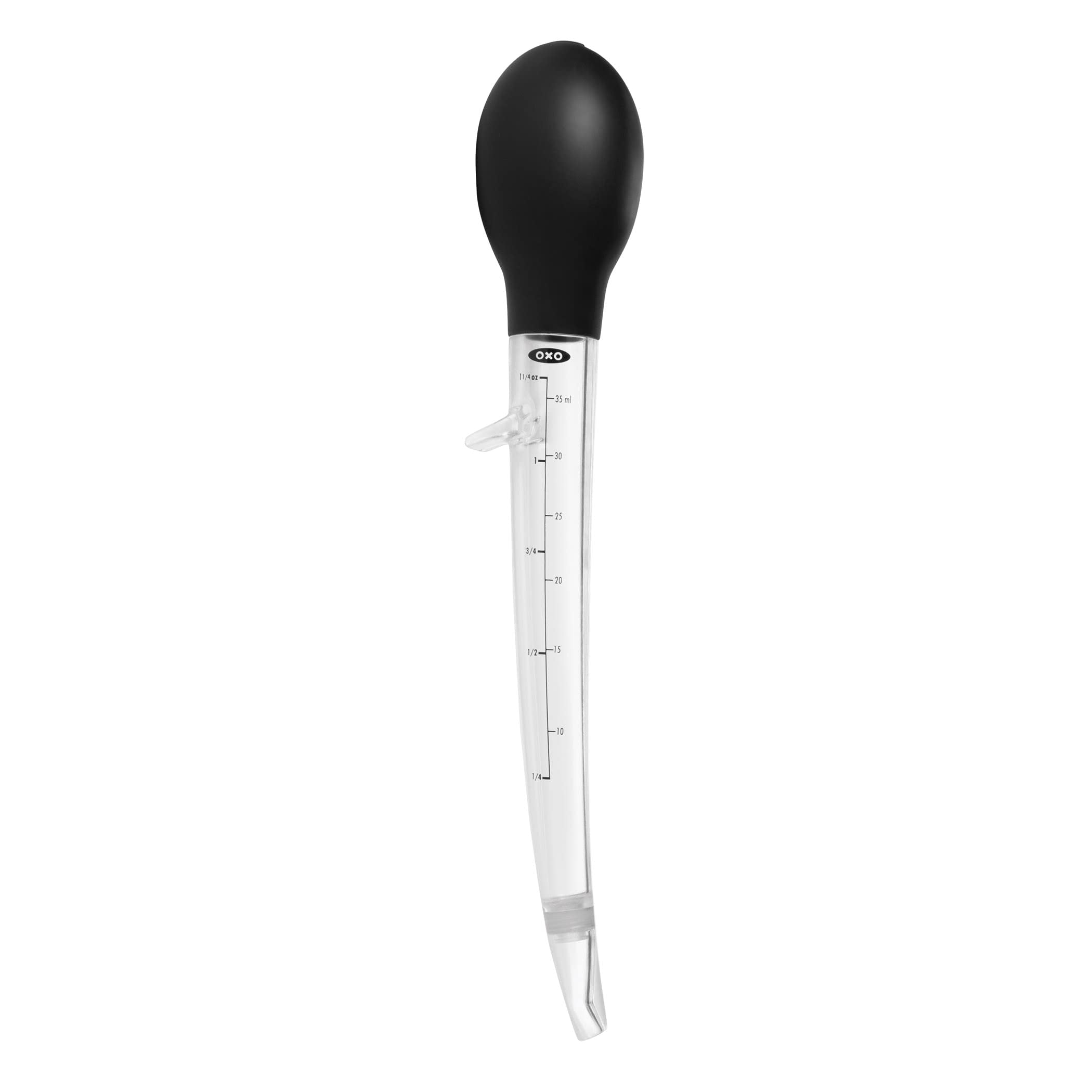 OXO Good Grips Angled Baster with Cleaning Brush | 35ml Capacity | Tritan & Silicone 1