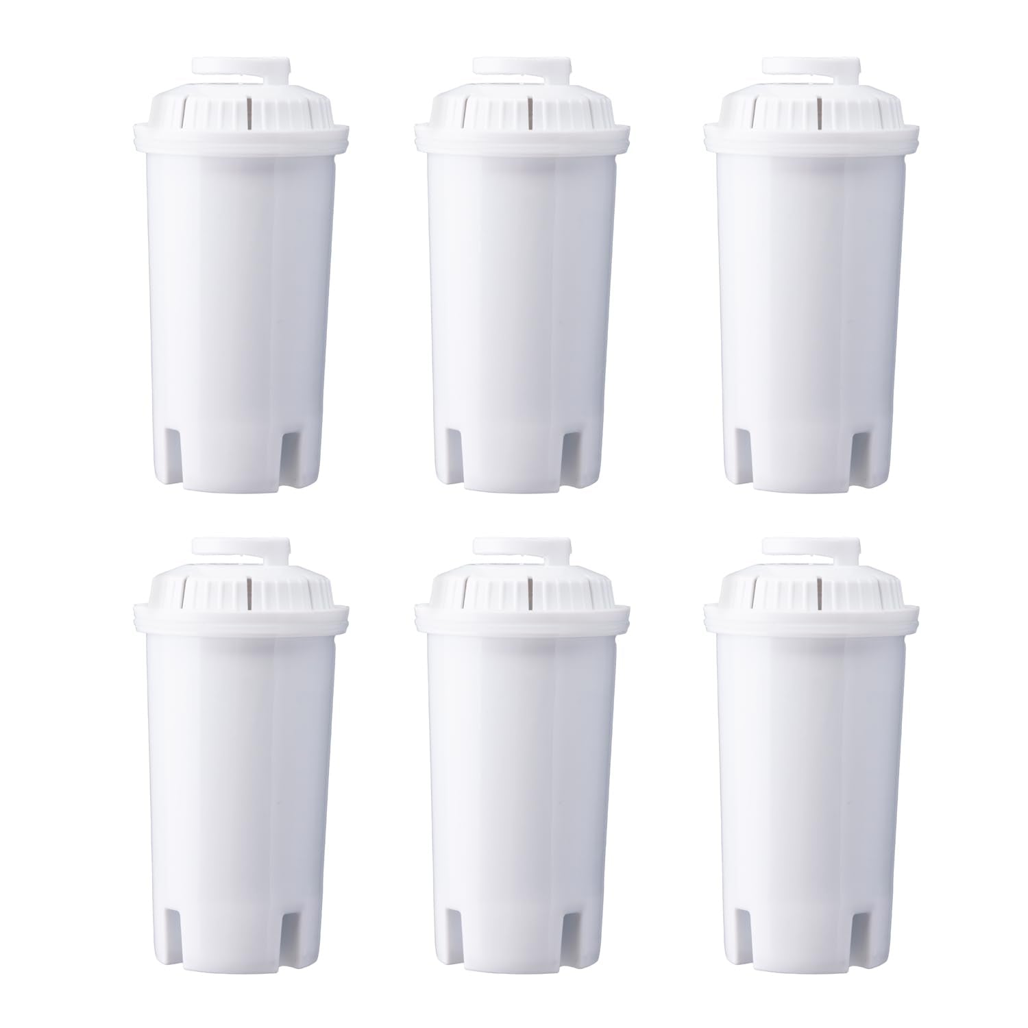 SENSIOHOME Universal Water Filter Cartridges - 6 Pack Replaces Brita Classic | NSF Certified 1