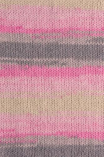 Utopia Crafts Re-Colour Yarn - Eco-Friendly Knitting & Crochet | 100g Grey Blossom | 150m 3