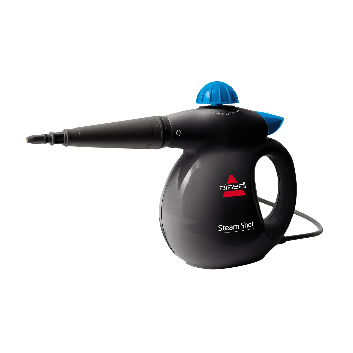 BISSELL SteamShot Handheld Steam Cleaner - Chemical-Free Cleaning | 8 Attachments | Portable
