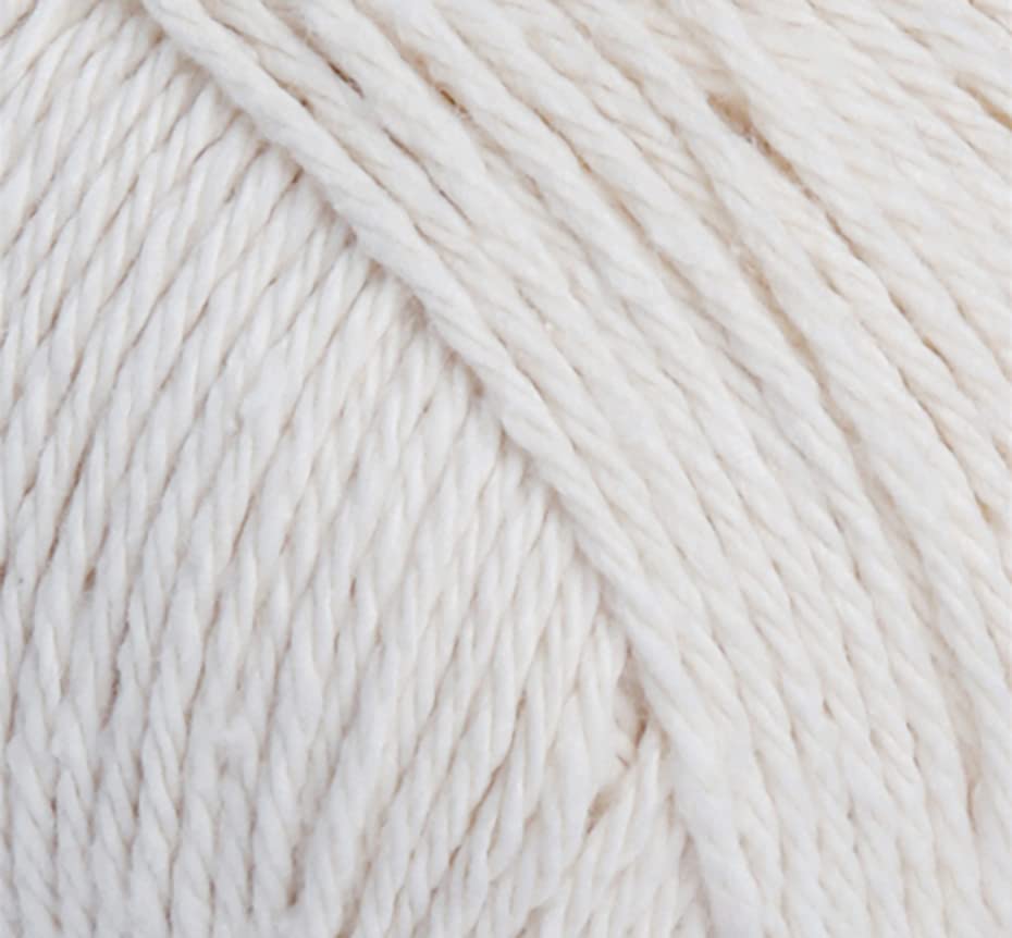 King Cole Big Value Recycled Cotton Yarn - Cream | 175 Yards | Model 2255060 2