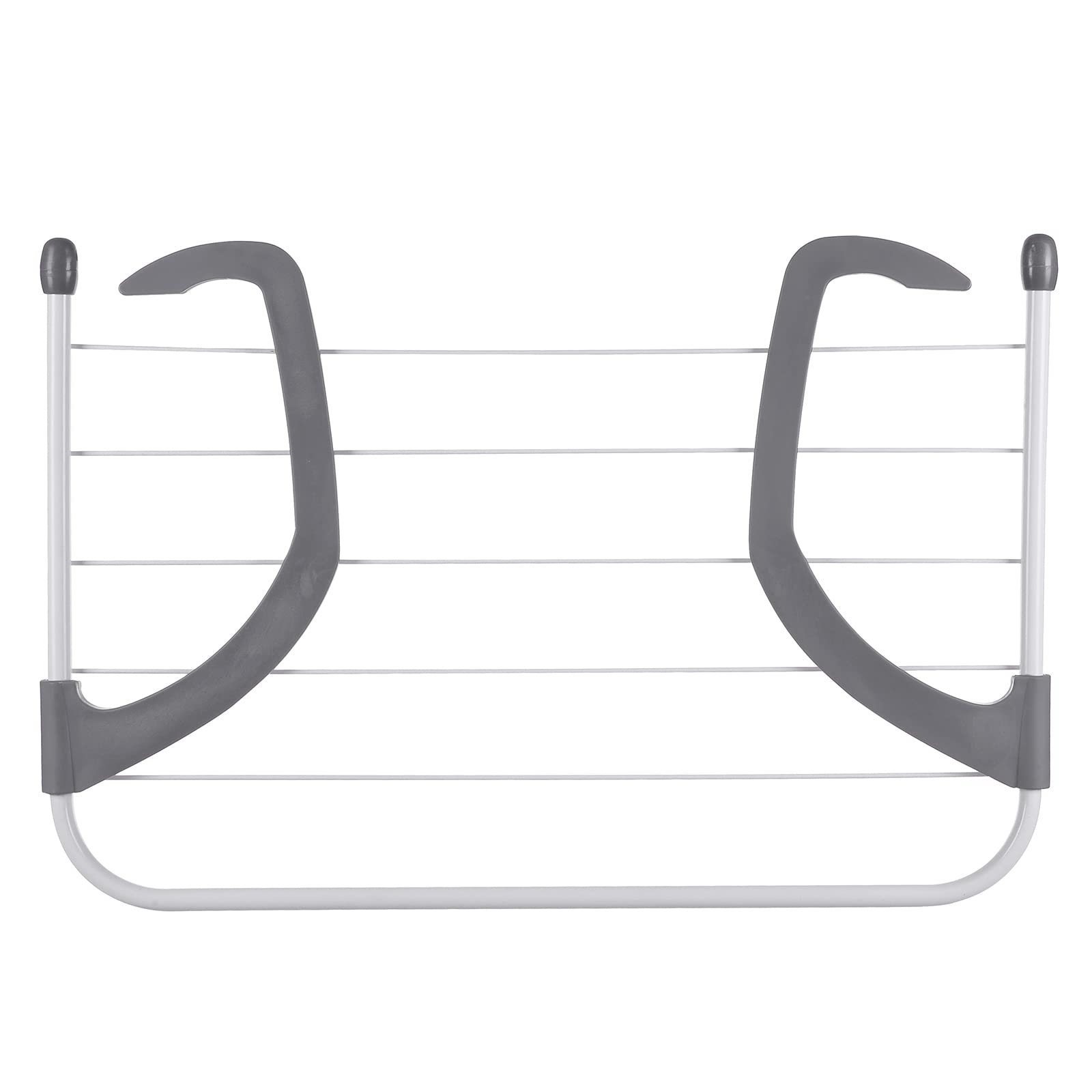 Rainberg 5 Bar Radiator Clothes Airer Rack - Foldable Metal Design | 5kg Capacity 9