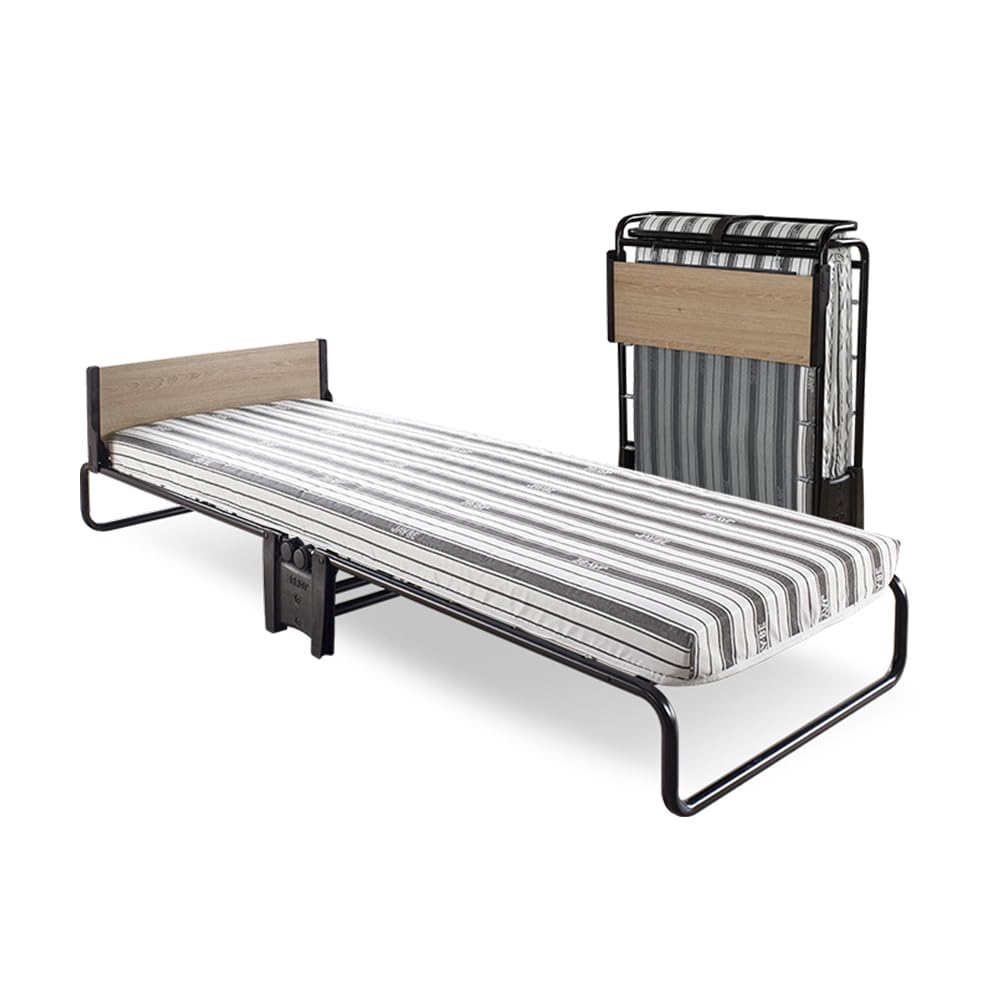 JAY-BE Revolution Folding Single Bed with Rebound e-Fibre Mattress | Max User Weight 160kg | Compact Storage 1