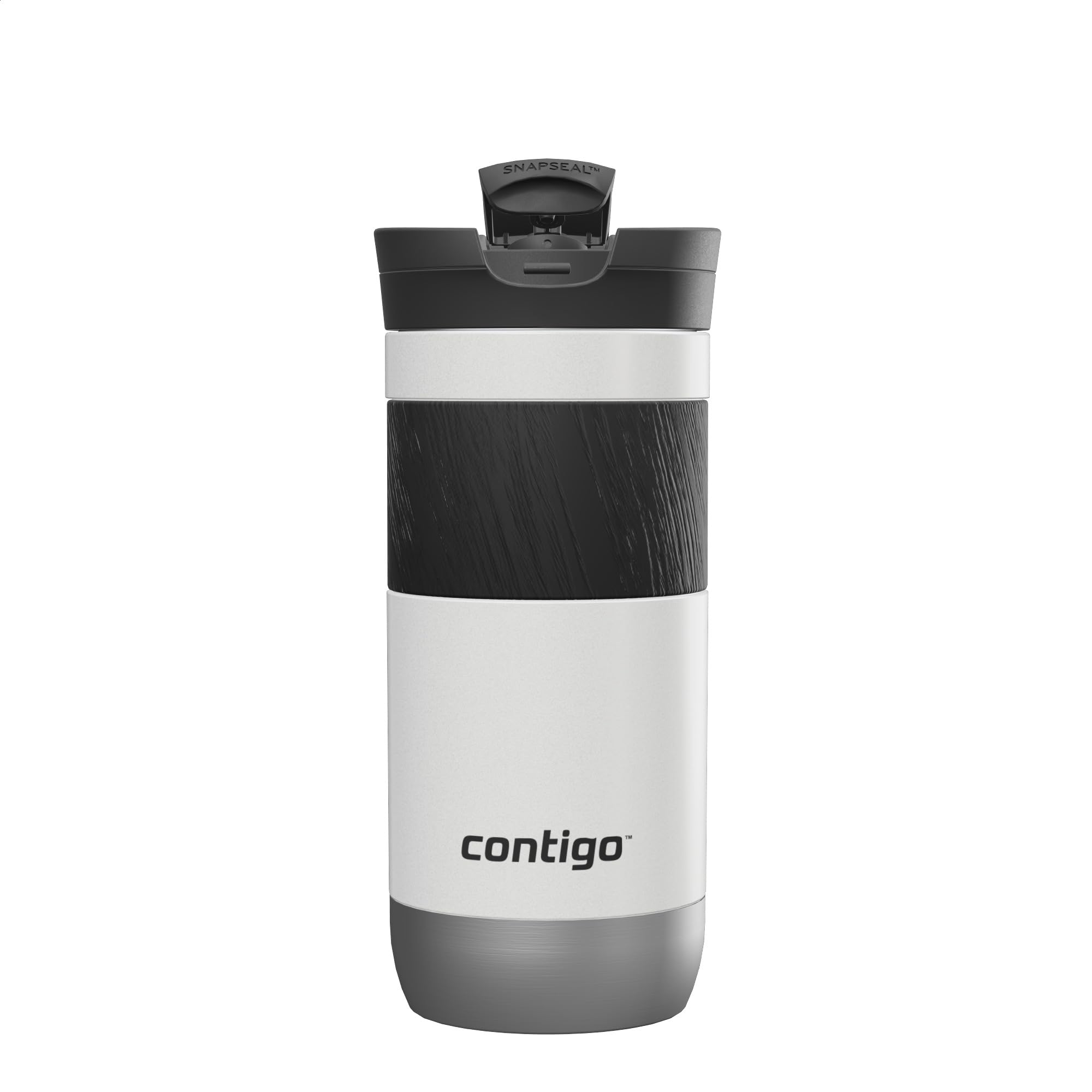 Contigo Byron Snapseal Travel Mug - 100% Leakproof | Keeps Hot 7 Hrs | 470 ml | Salt