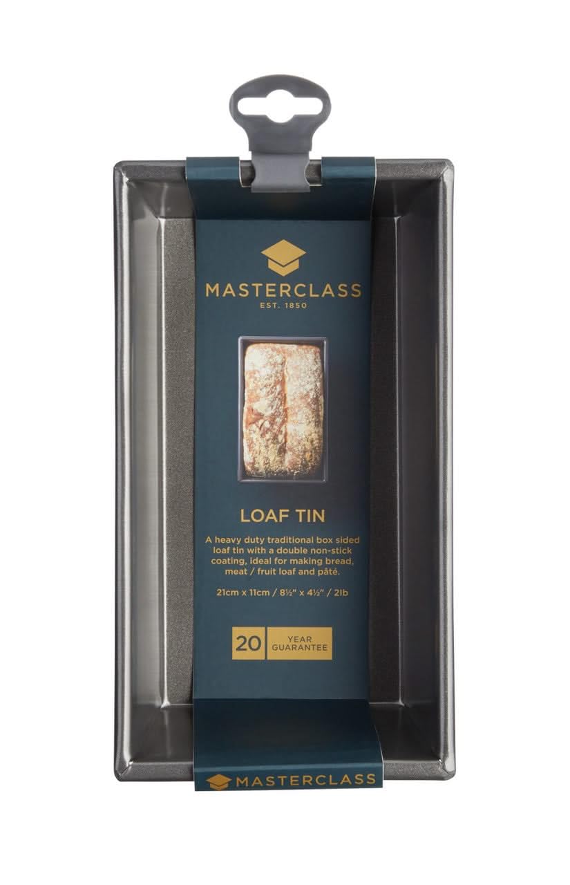 MasterClass 2 lb Loaf Tin KCMCHB20 - 1mm Carbon Steel, Non-Stick | Oven & Freezer Safe 2