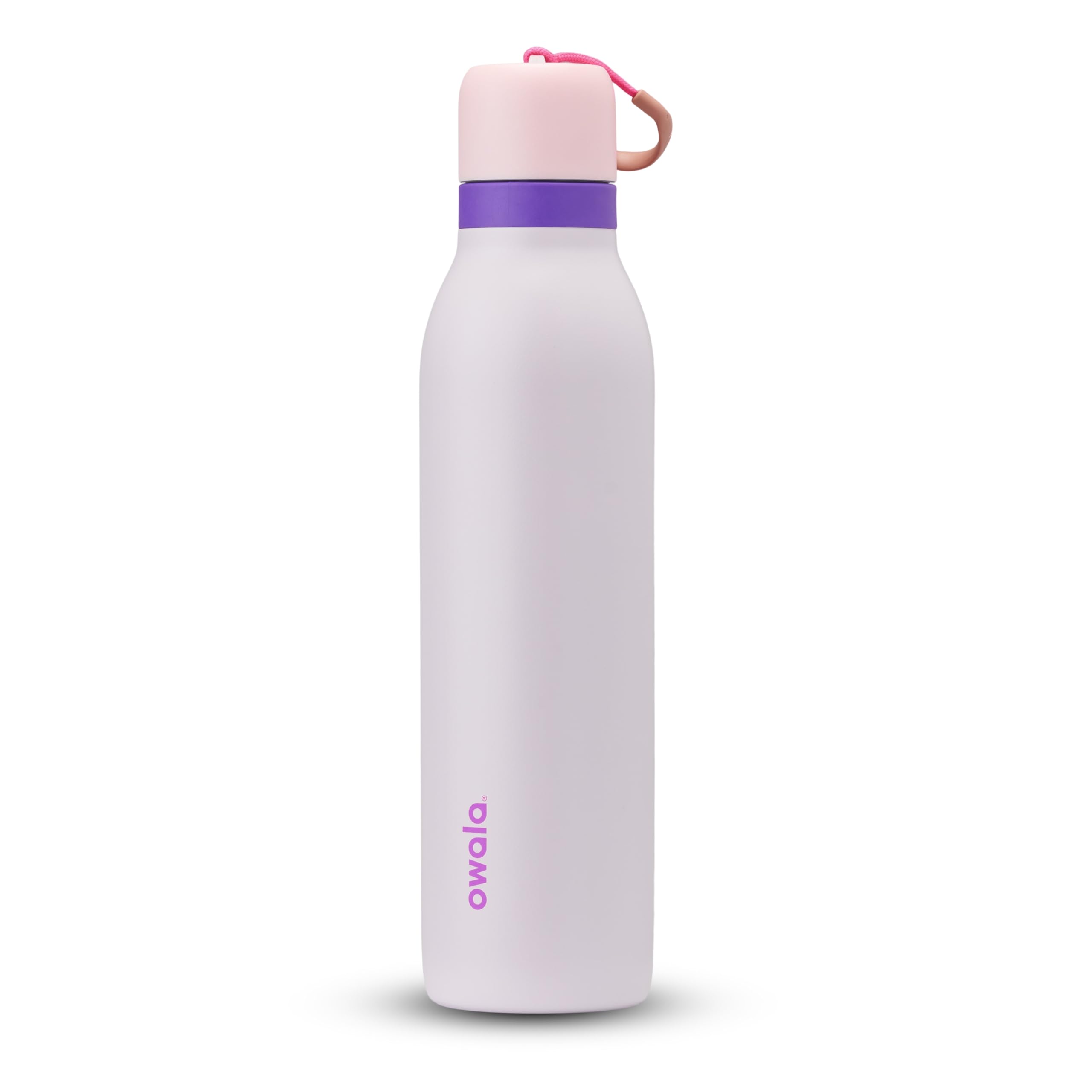 Owala FreeSip Twist Insulated Stainless Steel Water Bottle 710ml Dreamy Field | Straw & Swig Spout