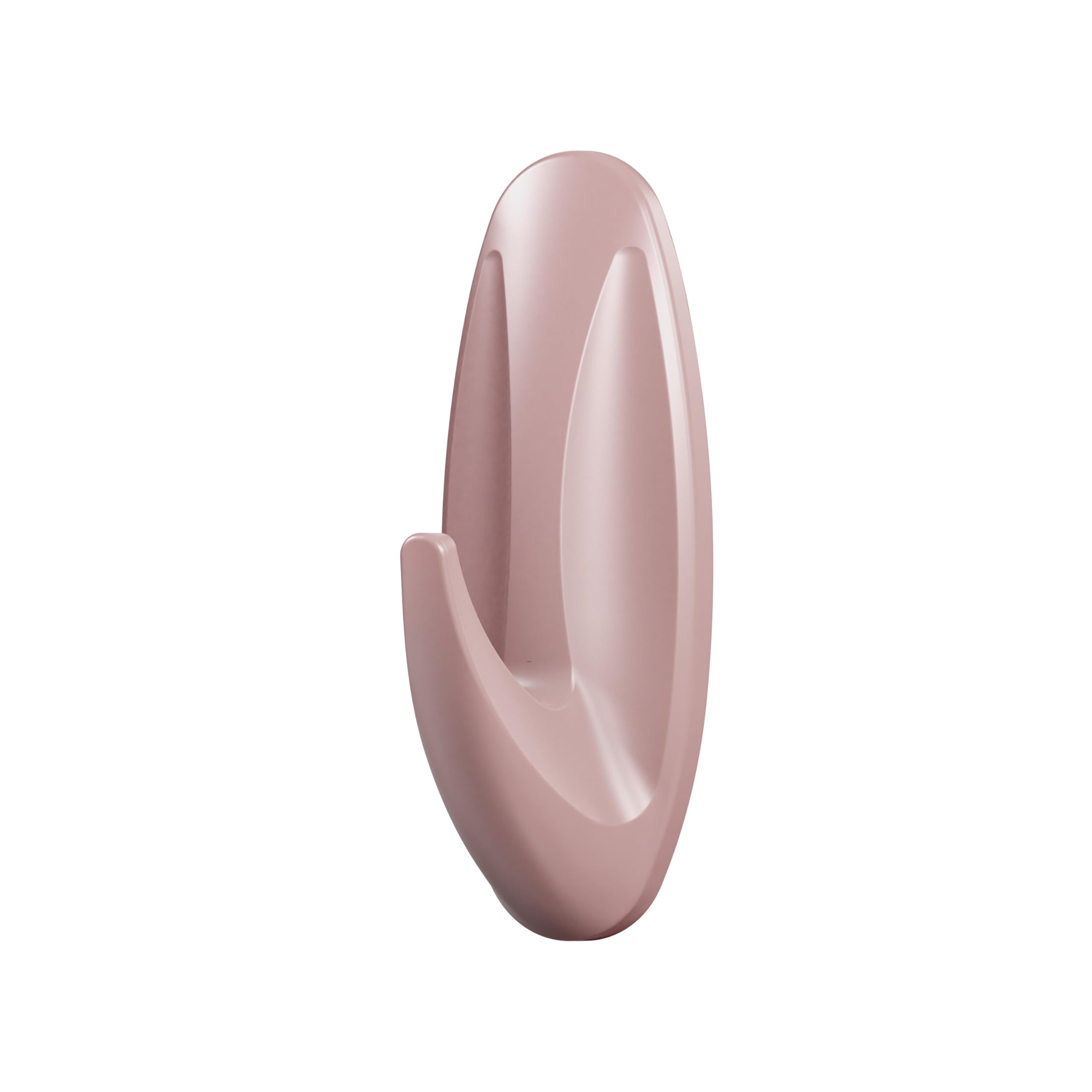 Command Medium Designer Hooks - Damage-Free Hanging | Dusty Rose | 4 Hooks, 6 Strips 2