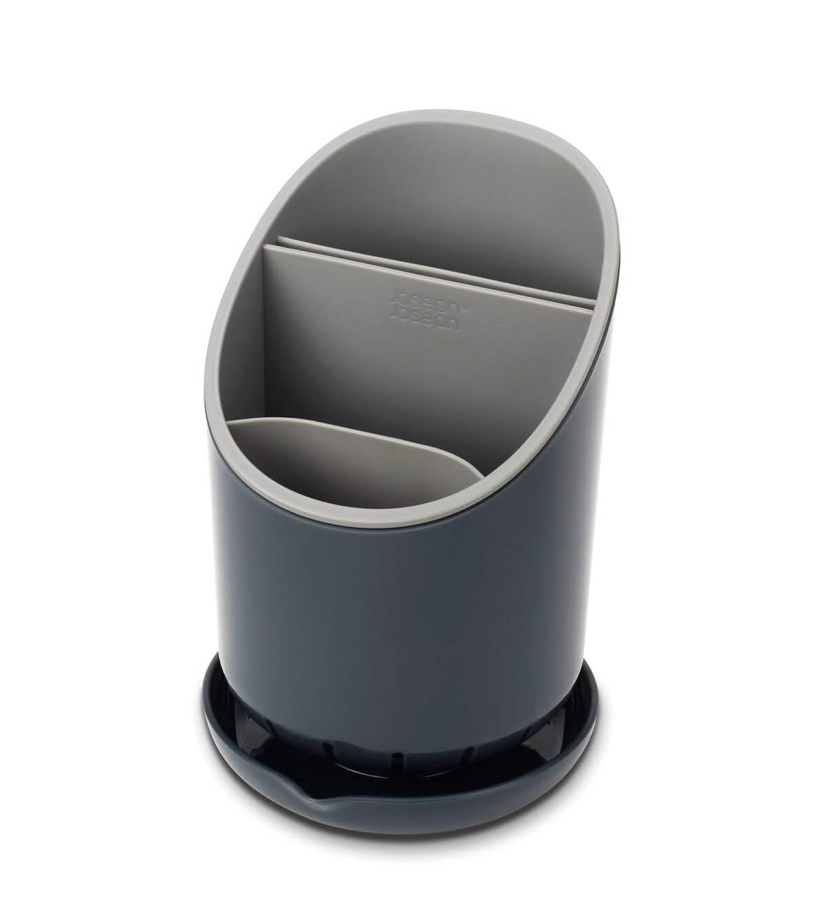 Joseph Joseph Dock Cutlery Drainer and Organiser - Dark Grey/Grey | Plastic | 120x127x190mm 1