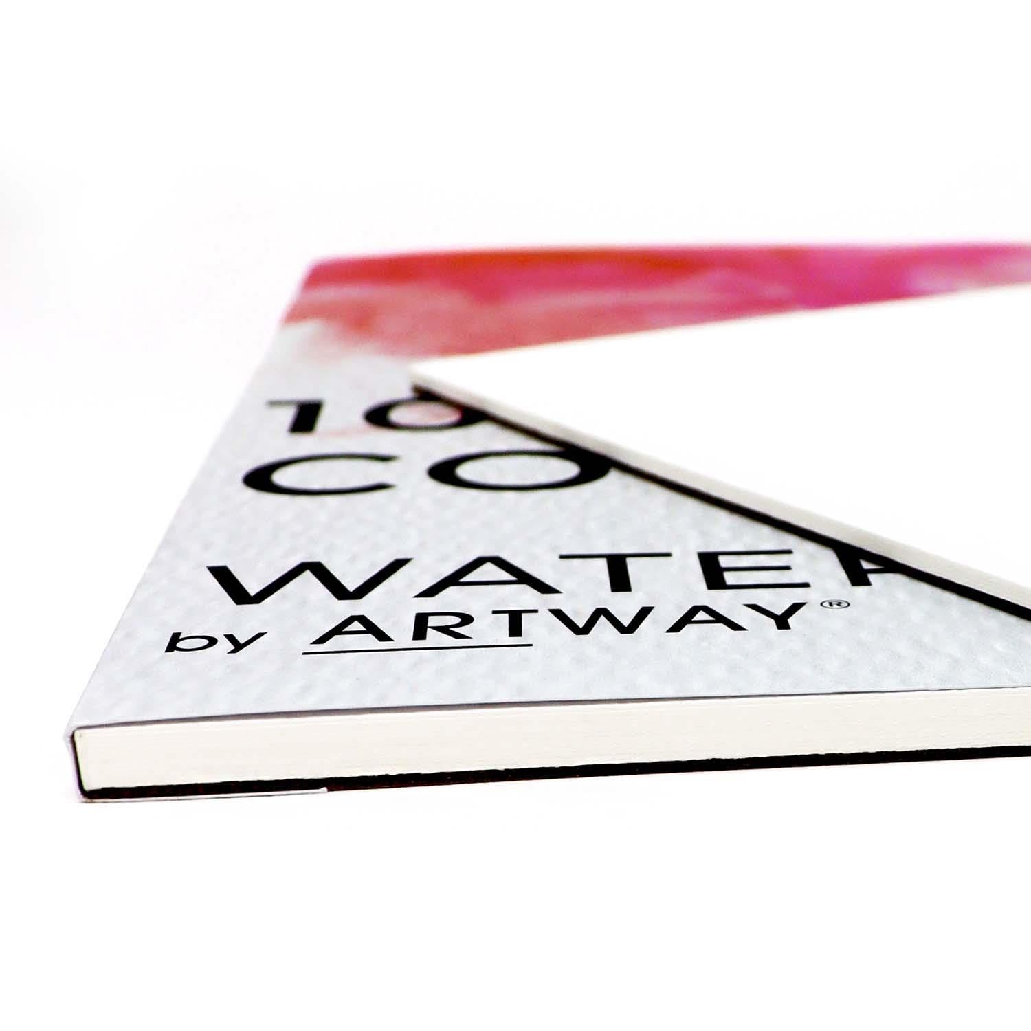Artway A4 Watercolour Pad - Cold Pressed 300gsm 100% Cotton Paper | 12 Sheets 5