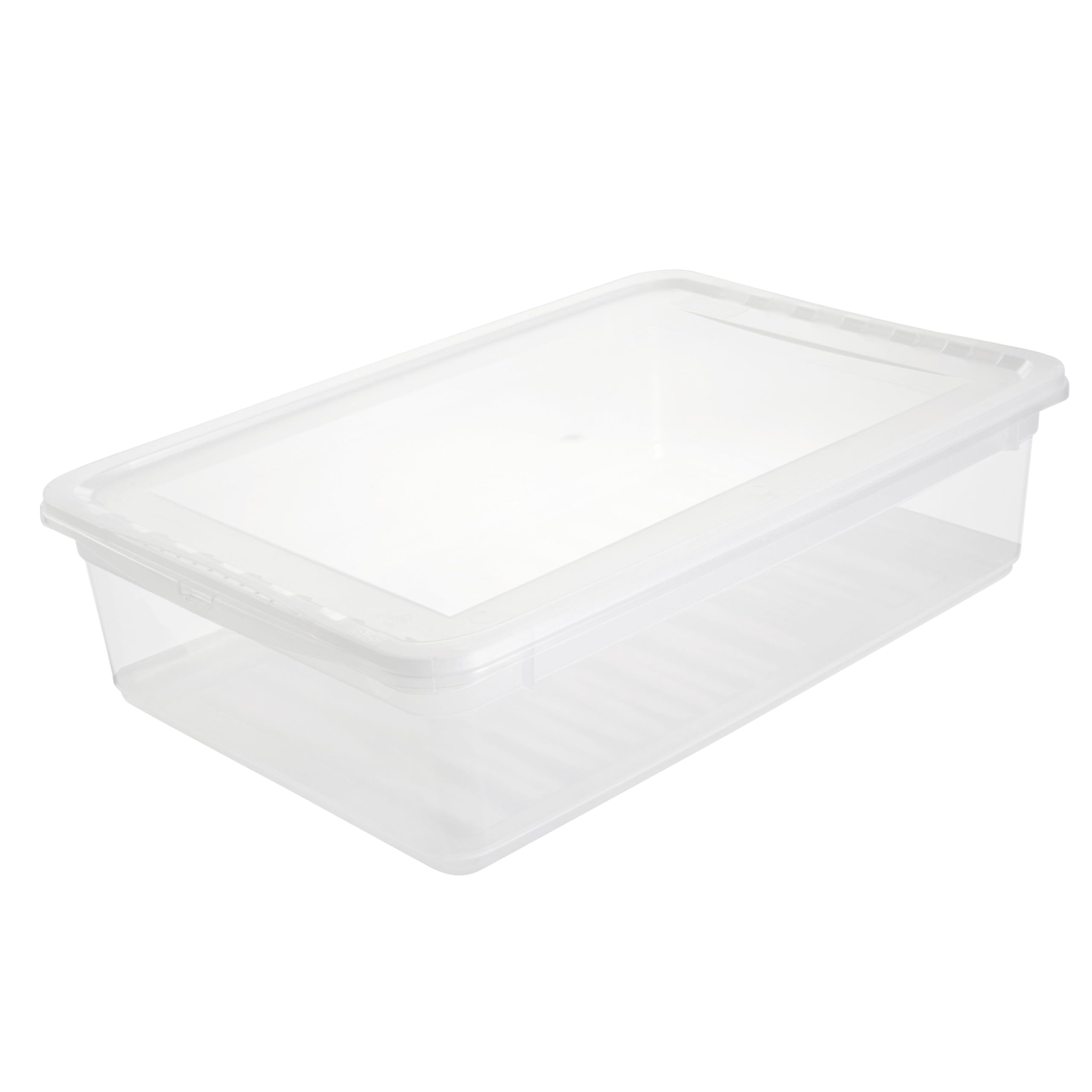 keeeper Clearboxes Storage Box - 8L Capacity | Stackable | Transparent | Air Control Lid 1