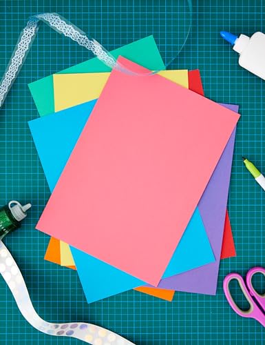 House of Card & Paper Rainbow A4 220 GSM Coloured Card - Pack of 50 | Made in the UK 3