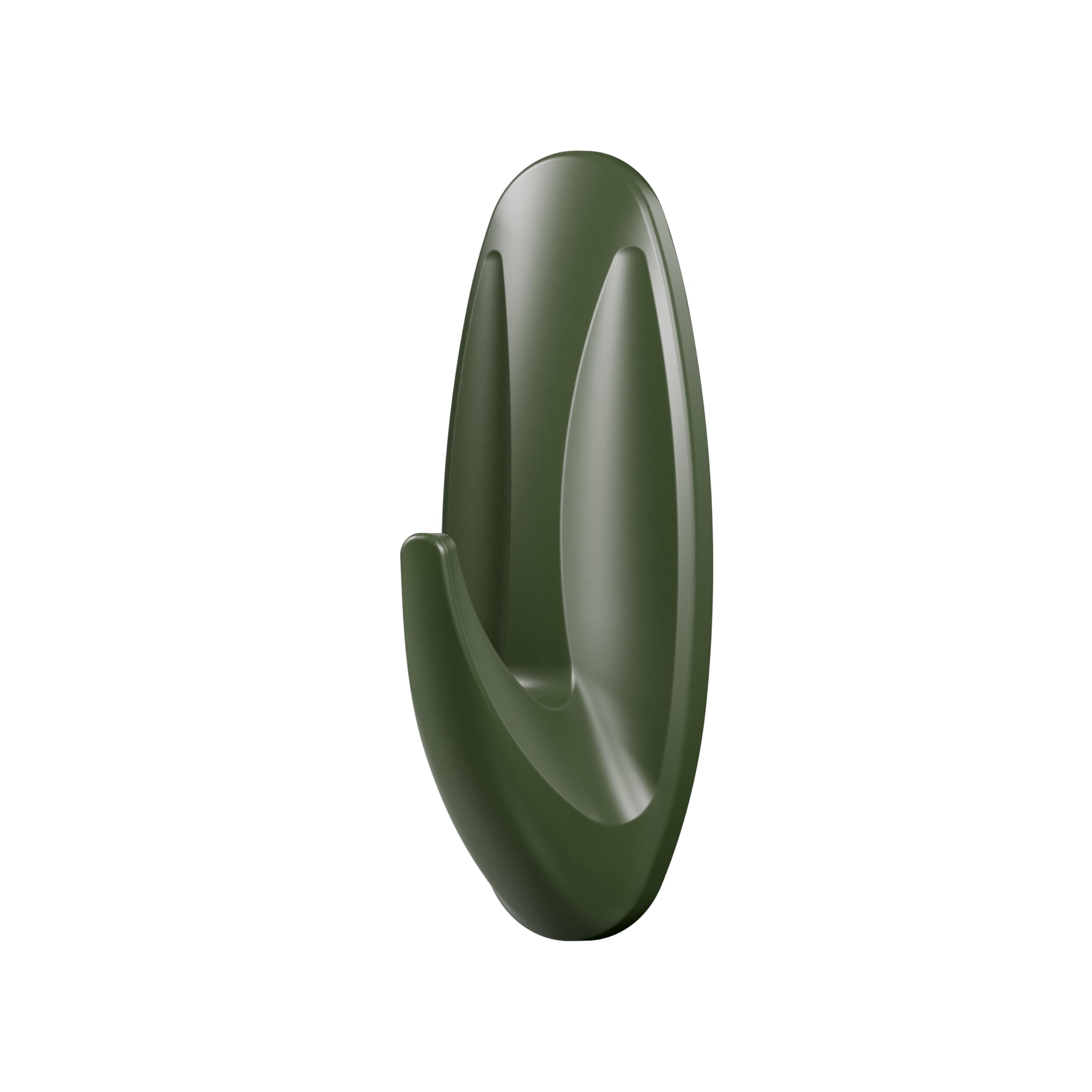 Command Medium Designer Hooks - Damage-Free Hanging | Holds 1.3kg | Rosemary Green (4 Hooks) 2