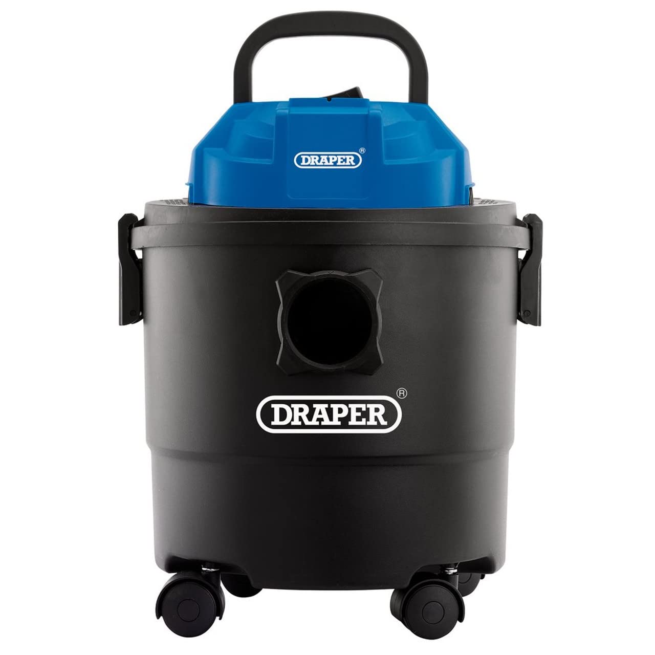 Draper 1250W 15L Wet and Dry Vacuum Cleaner | 1.5m Hose | Black/Blue 2
