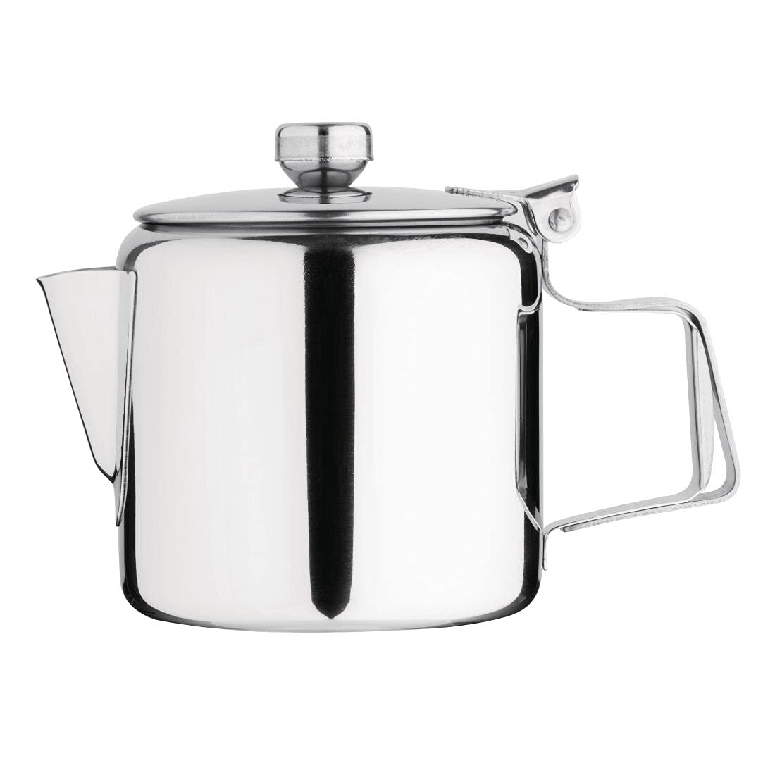 Olympia Concorde Kyusu Teapot - Stainless Steel, 410ml (14oz) Capacity, Silver Finish 8
