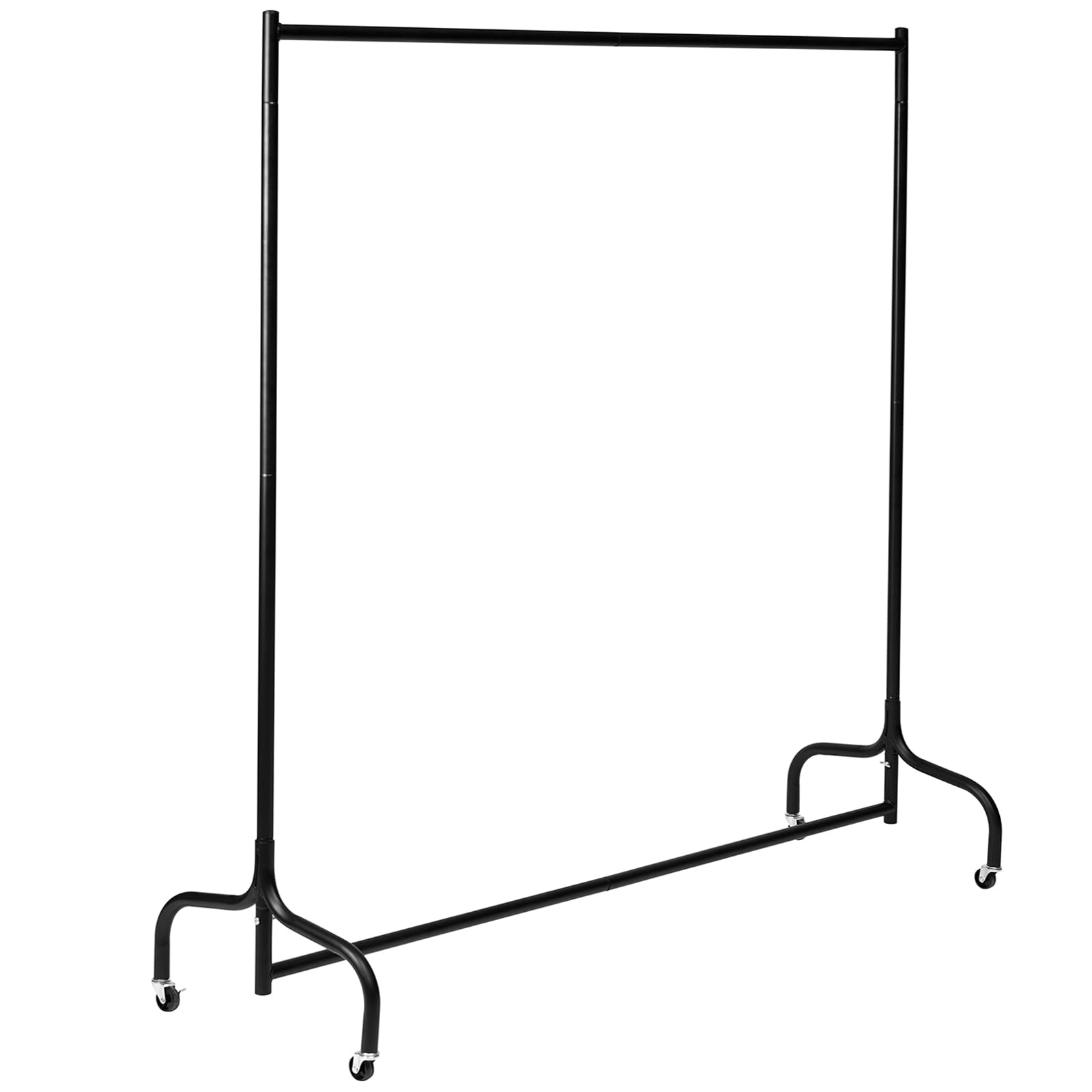 Vivo Technologies 5ft Heavy Duty Metal Clothes Rail | Portable & Collapsible | Black 1