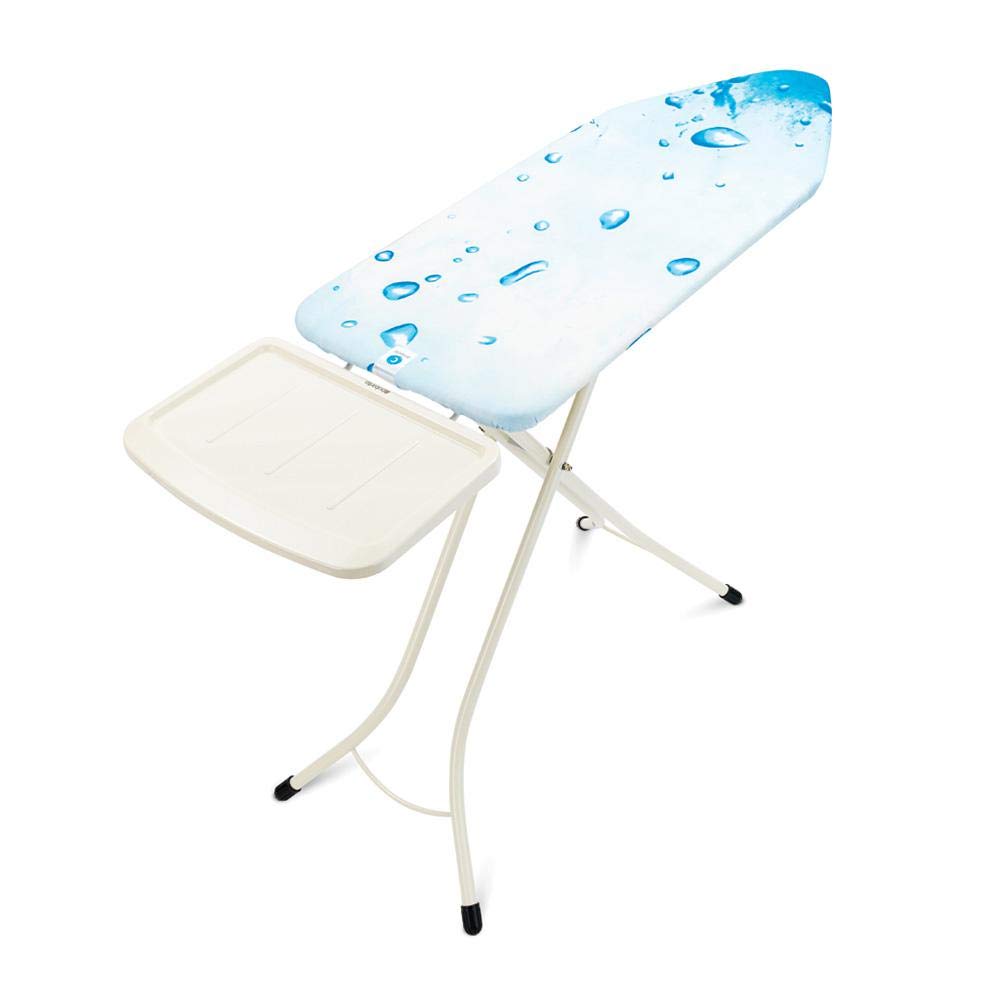 Brabantia Ironing Board C - XL Steam Unit Holder | 124 x 45 cm Surface | Height Adjustable 75-98 cm