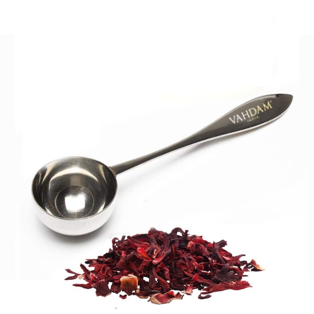 VAHDAM Perfect Serve Loose Leaf Tea Spoon | Premium 18/8 Stainless Steel | Dishwasher Safe