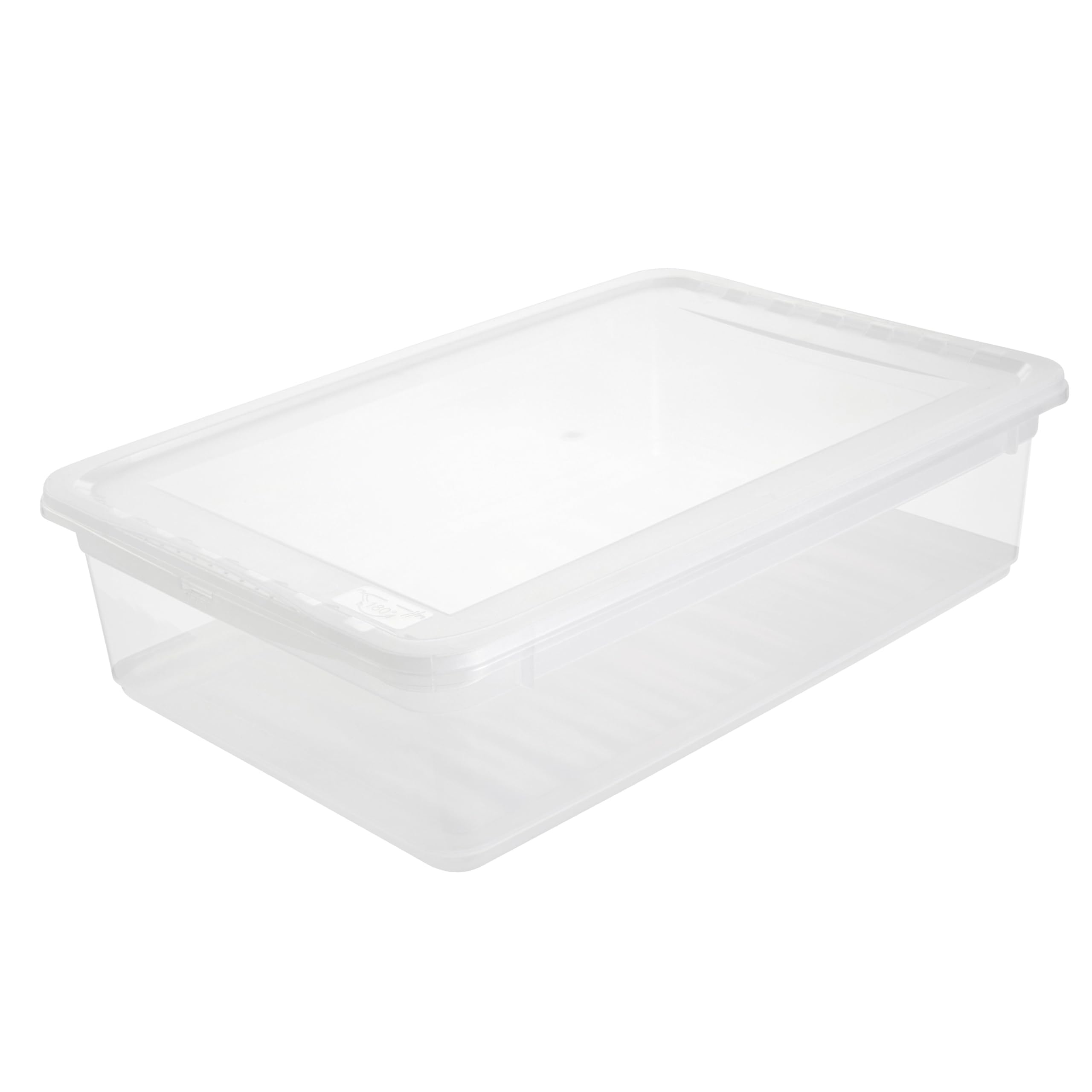 keeeper Clearboxes Storage Box - 8L Capacity | Stackable | Transparent | Air Control Lid 3