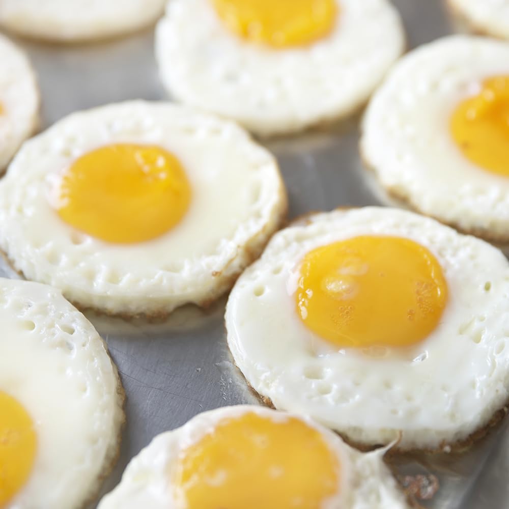 Armo Home 4-Piece Stainless Steel Non-Stick Egg Poacher Rings for Burgers and Breakfast Sandwiches 2