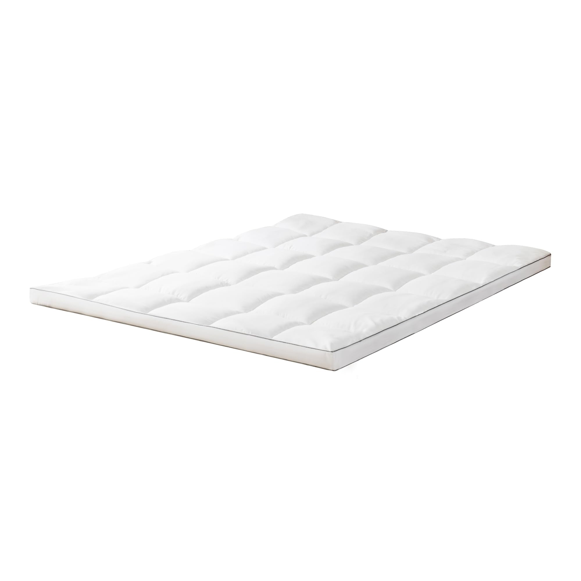 Zinus Cooling Bamboo Mattress Topper - 5 cm Thick | 135 x 190 cm Double Size | Machine Washable 10