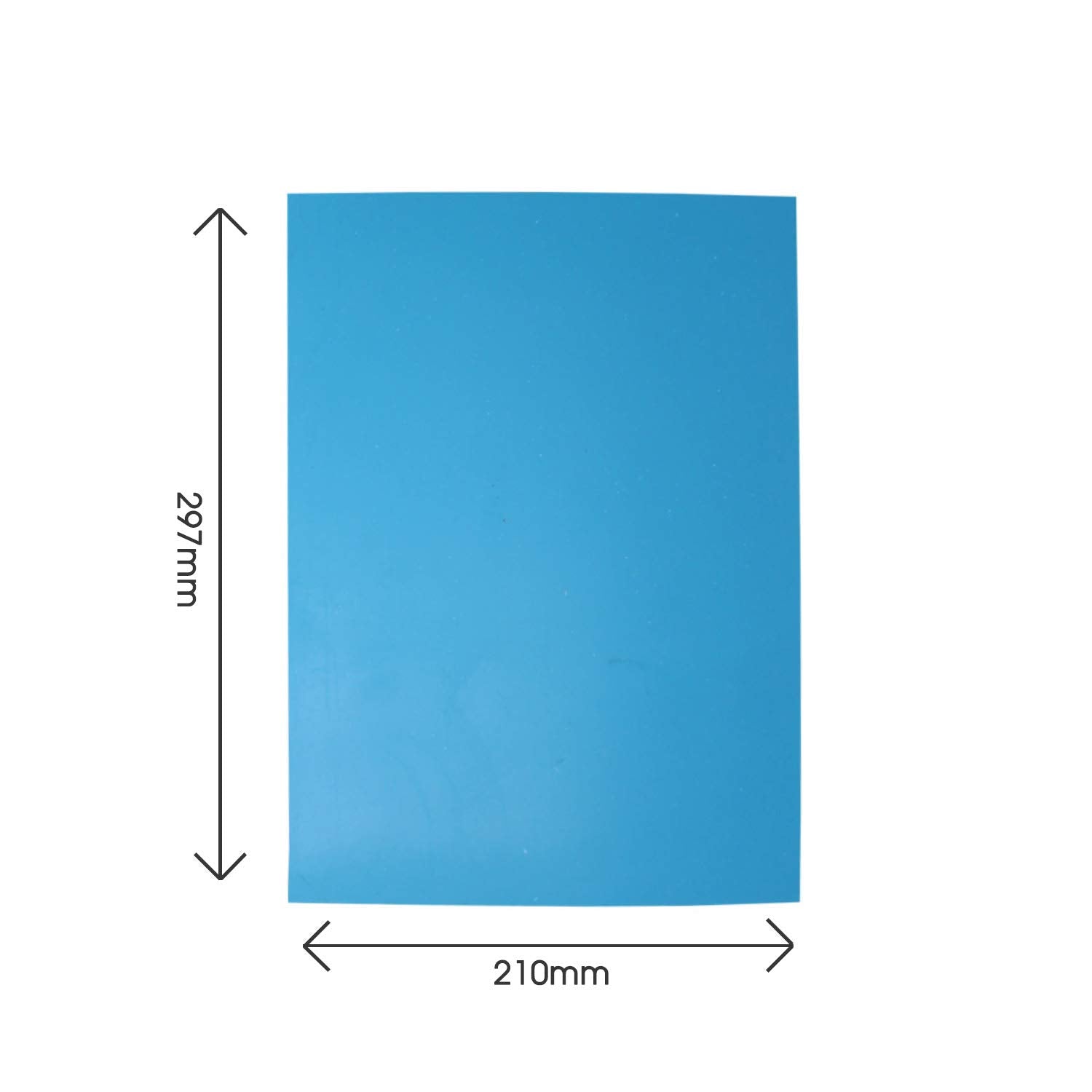 Artway Soft Cut Polymer Relief Printing Sheets - A4 Size, Pack of 3 Blue Sheets 3