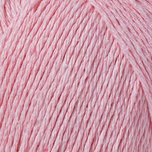Utopia Crafts Re-Cotton Yarn - DK/Worsted Weight, Light Pink | 100g Ball | Oeko-Tex Certified 3