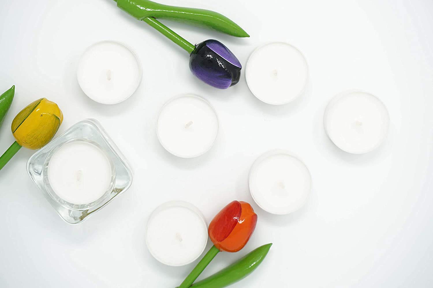 REQUISITE NEEDS Unscented Tea Light Candles - 30 Pack | 4 Hour Long Burn | Smokeless Cotton Wick 4