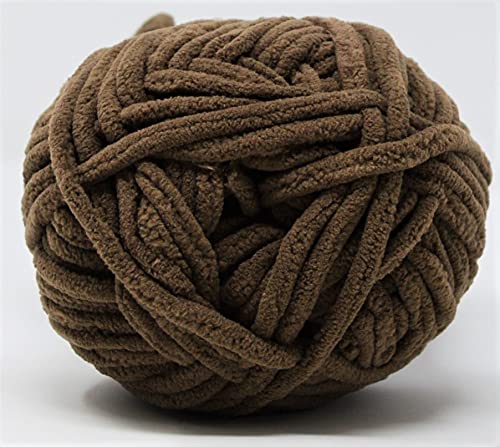 Hello Love Super Bulky Polyester Chenille Yarn - Mocha | 100g | 65m 2