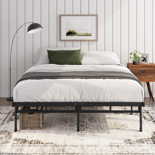 Zinus Justin Double Bed Frame - 4ft6 (135 x 190 cm) - 14.2'' Height - Metal 3