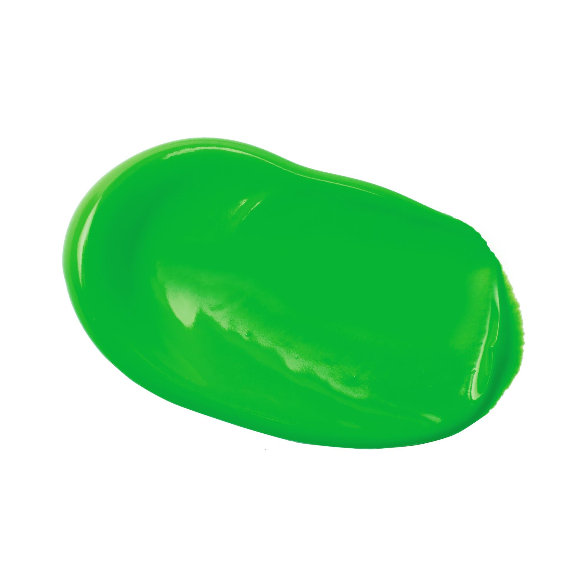 Liquitex Basics Acrylic Paint - Fluorescent Green | 118 ml Tube | Archival Quality 3