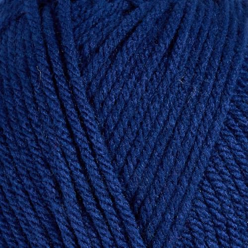 Utopia Crafts Super Aran Yarn - 100% Acrylic, 100g Ball | Twilight Indigo | Vegan Certified 2
