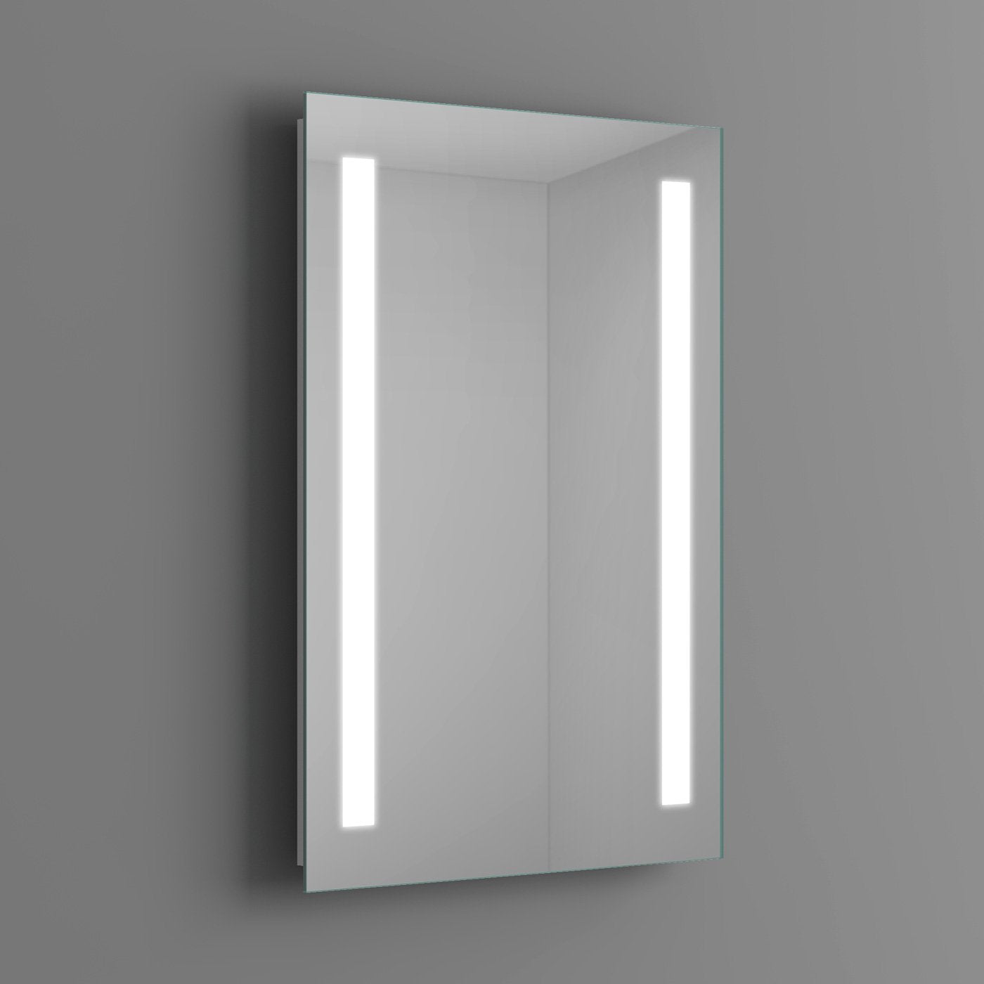 iBathUK Eclipse LED Bathroom Mirror - Battery Operated | 6500K Light | 70L x 50W cm 3