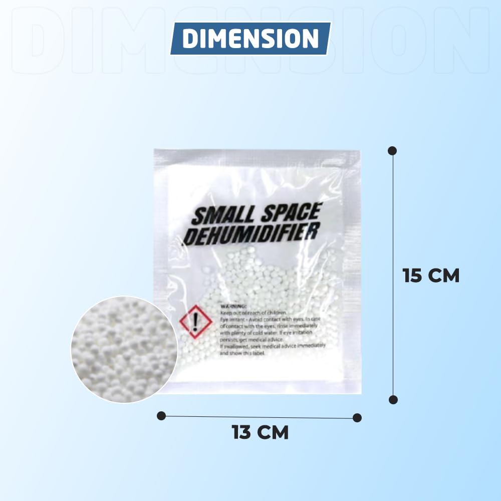 1ABOVE Interior Dehumidifier Sachets - 20 Pack Moisture Absorber for Small Spaces | 36g Capacity 3