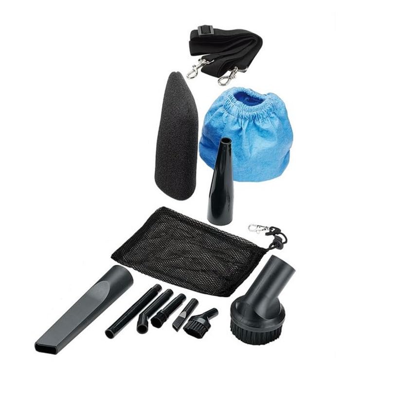 Draper 1000W Wet-Dry Vacuum Cleaner - 10L Capacity | Lightweight 3.8kg | Includes 12 Accessories 2