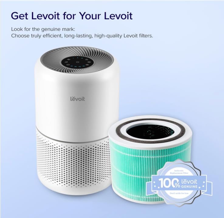 Levoit Core 300-RF-TX Genuine Replacement Filter for Core 300/300S Air Purifier | Toxin Absorber 6