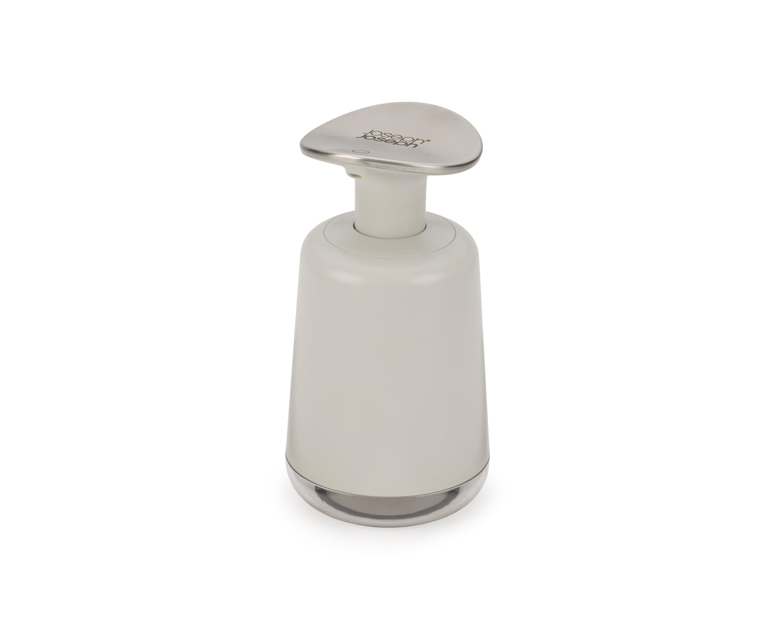 Joseph Joseph Presto Hygienic Soap Pump Dispenser - Refillable | Stone/Sage | Stainless Steel 1