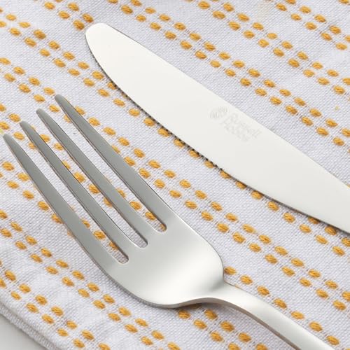 Russell Hobbs Vienna 24 Piece Stainless Steel Cutlery Set for 6 People | Mirror Polish Finish 11