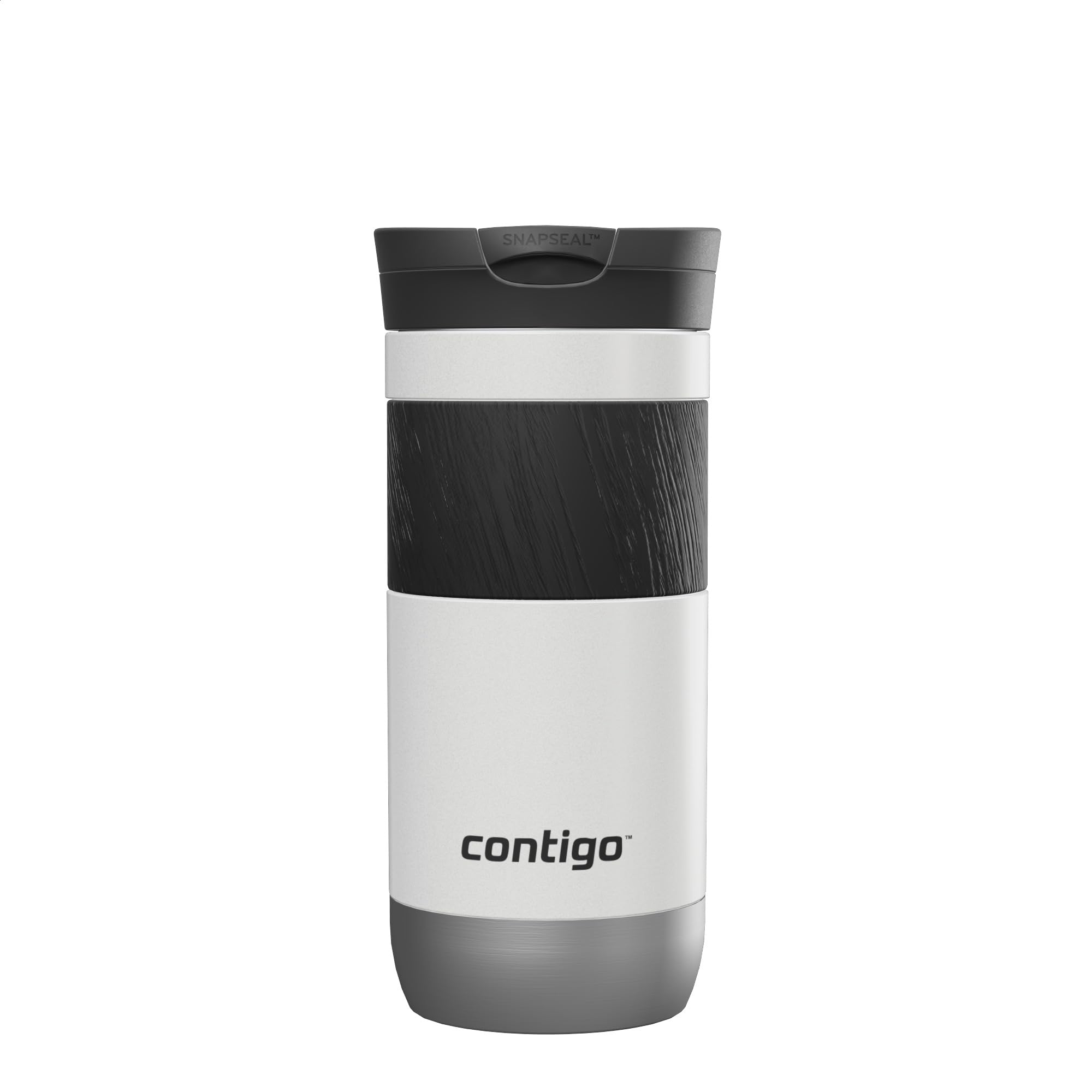Contigo Byron Snapseal Travel Mug - 100% Leakproof | Keeps Hot 7 Hrs | 470 ml | Salt